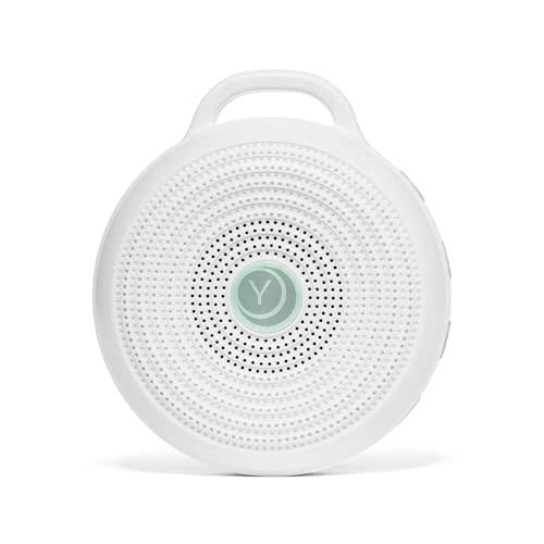 Yogasleep Rohm Portable White Noise Sound Machine, 3 Soothing Natural Sounds with Volume Control, Sleep Therapy For Adults, Kids & Baby, Noise Cancelling for Office Privacy & Meditation, Registry Gift