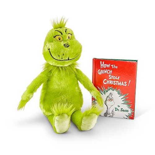 Kohl's Cares® How The Grinch Stole Christmas Plush and Book Bundle