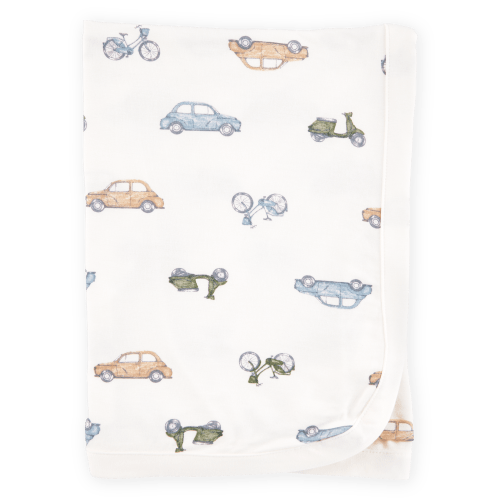 Baby Boy Cars PurelySoft Blanket - Ivory - Carter's | Carter's