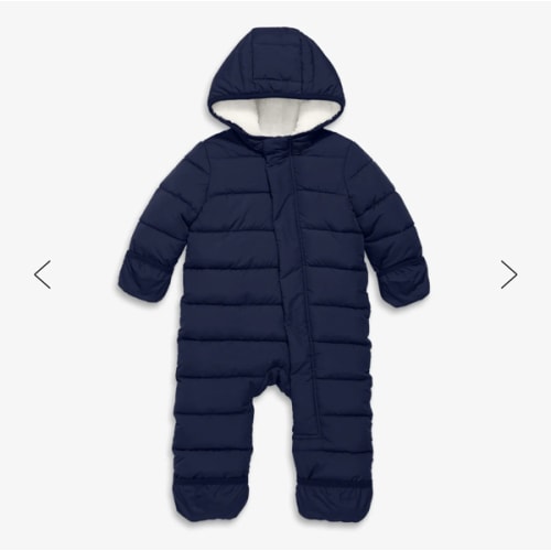 Baby parka puffer suit | Primary.com