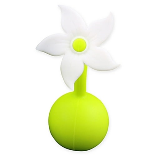 Haakaa® Silicone Breast Pump Flower Stopper in White