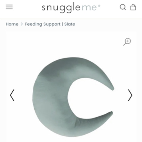 Snuggle Me Organics, Feeding Support | Slate