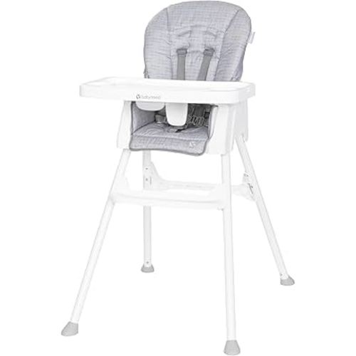 Baby Trend Adapt 4-in-1 High Chair to Toddler Chair, Crosshatch Grey
