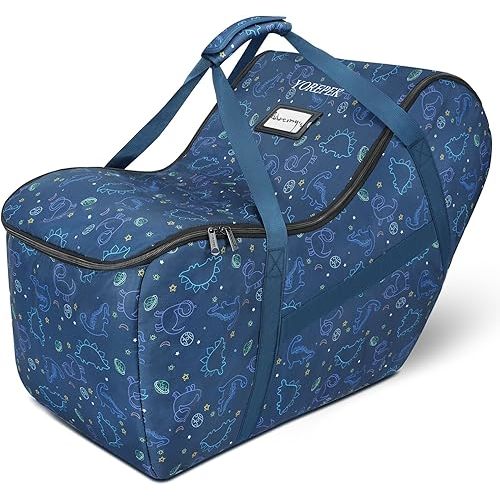YOREPEK Infant Car Seat Travel Bag Compatible with All Nuna Pipa Car Seat and Base, Graco SnugRide 35 Lite and Base, Car Seat Carrier for Airport, Carseat Travel Cover for Baby Travel Essentials,BLUE
