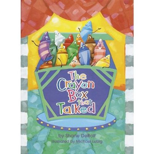 The Crayon Box That Talked - (hardcover)