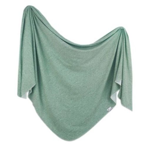 Copper Pearl Knit Swaddle Blanket - Lennon