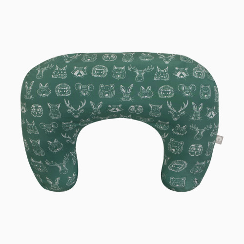 Boppy New Nursing Pillow - Green Animal Sketches