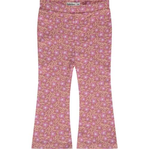 Floral Flare Leggings, Pink - Babyface | Maisonette