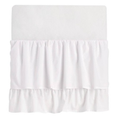 Little Love By NoJo Two Tiered Crib Dust Ruffle - White