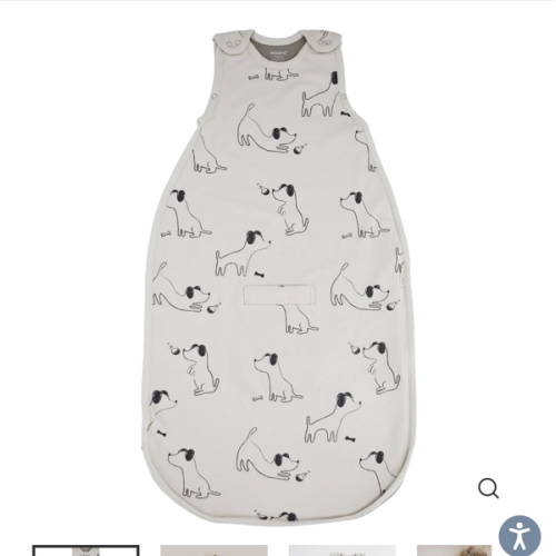 4 Season® Ultimate Baby Sleep Bag, Merino Wool & Organic Cotton, Puppy