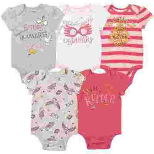 Harry Potter Infant Baby Girls 5 Pack Bodysuits Newborn to Infant