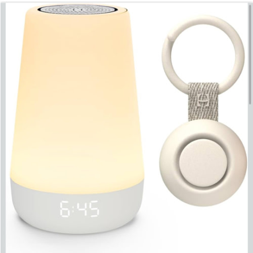 Hatch for Baby Sleep Bundle: Home & Travel Sound Machines Includes Rest 2nd Gen and Portable Hatch Go (Putty)