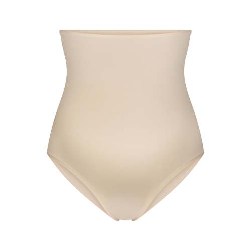 FITS EVERYBODY MATERNITY HIGH-WAISTED BRIEF | SAND