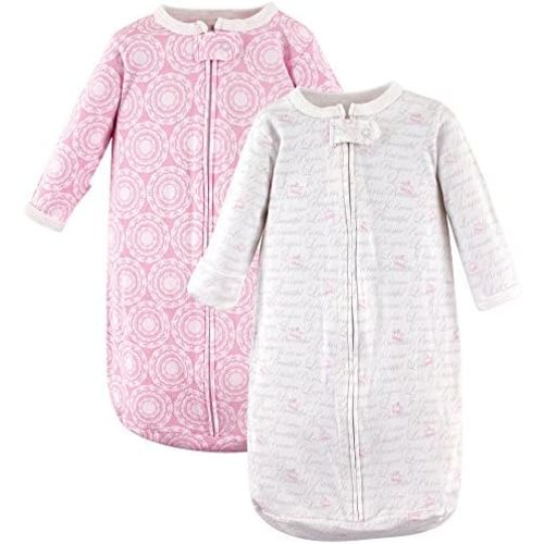 Hudson Baby Unisex Baby Cotton Long-Sleeve Wearable Sleeping Bag, Sack, Blanket