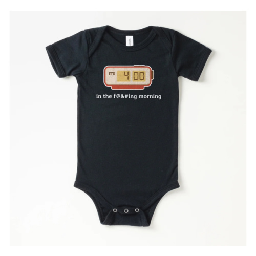 4:00 in the Morning Onesie | All The Small Tees