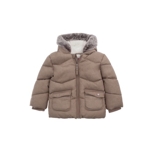 Baby Cozy Fleece Lined Warm Winter Coat with Hood, 6-9M