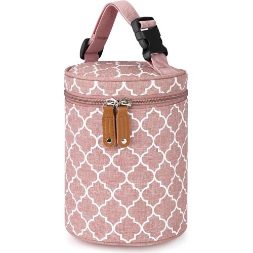 Accmor Breastmilk Cooler Bag, Insulated Baby Bottle Cooler Tote Bags, Baby Bottle Warmer Cooler Bag, Baby Bottle Bag Great for Nursing Mom Daycare