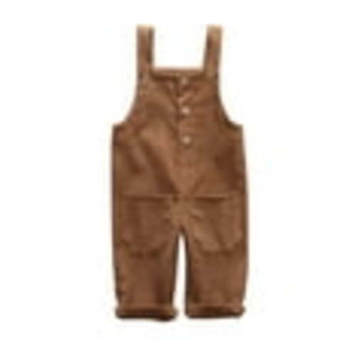 Canrulo Toddler Kids Baby Girl Boy Dungaree Bib Pants Romper Overalls Trousers Outfits Clothes Khaki 6-12 Months