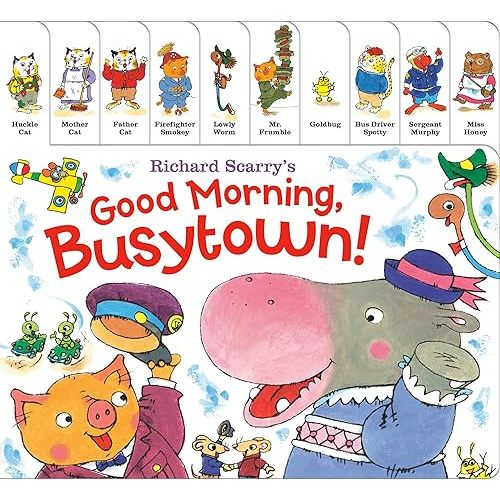 Richard Scarry's Good Morning, Busytown! Board book – January 5, 2021