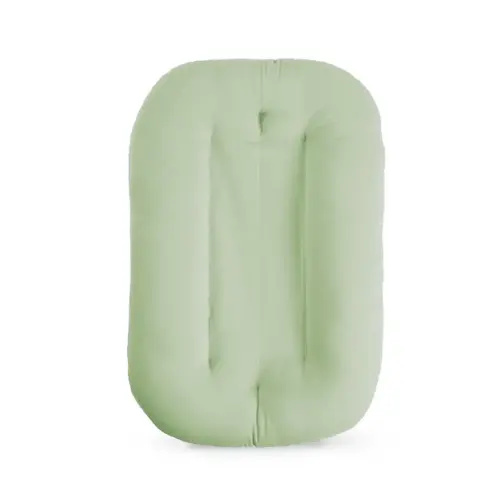 Baby Lounger for Newborn, Bionic Design Baby Lounger, Soft Organic Cotton Breathable Lounger for Infants 0-18 Months (Green)