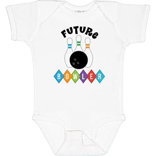 inktastic Future Bowler Bowling Pins Baby Bodysuit