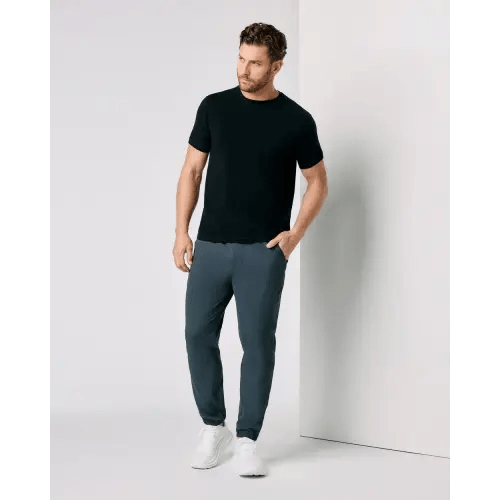 Tuvalu Tee – Men's Black Pima Cotton T-Shirt – Vuori