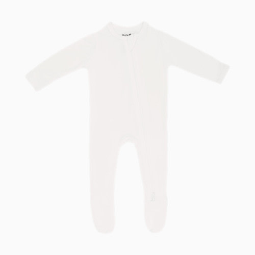 Kyte Baby Zipper Footie - Cloud, Newborn