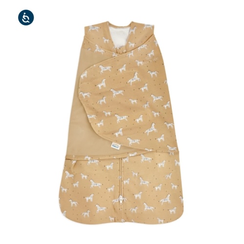 100% Cotton Baby Swaddle Serengeti Sun | Newborn | HALO US