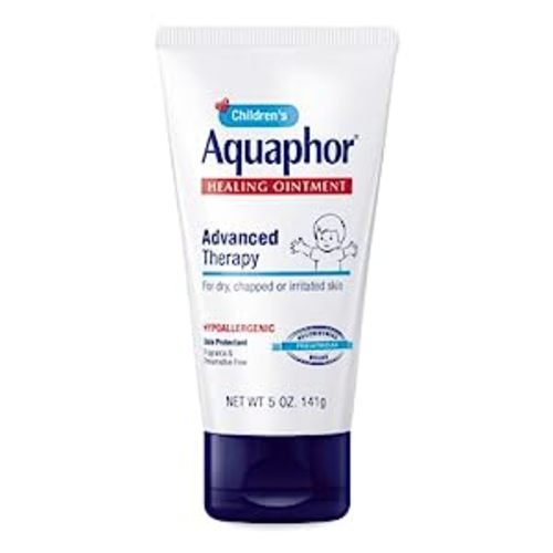 Aquaphor Children's Healing Ointment, Advanced Therapy Skin Protectant, Dry Skin Body Moisturizer, Multi-Purpose Healing Ointment for Kids, For Dry, Cracked Skin & Minor Cuts & Burns, 5 Oz Tube - 5 Ounce
