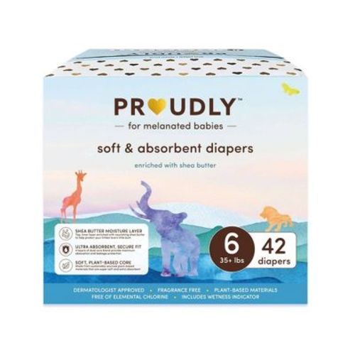 PROUDLY COMPANY Soft & Absorbent Diapers - Size 4 - 48ct