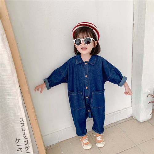 KidKool Denim Jumpsuit