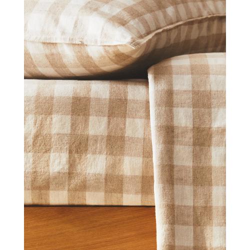 CHECK FITTED SHEET - CRIB BEDDING - NEWBORN | Zara Home United States of America