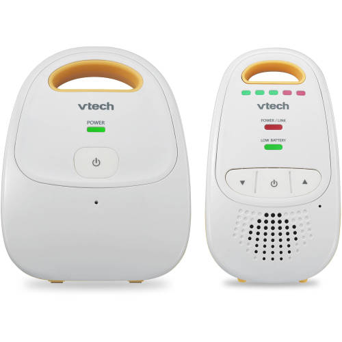 VTech DM111 Digital Audio Baby Monitor with Long Range, Rechargeable Battery, Sound Alerts