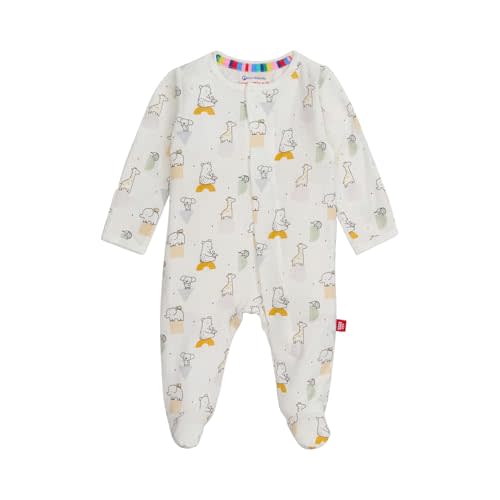 Magnetic Me Boys Modal Magnetic Baby Footie Pajamas | Silky Soft Modal Fabric | Baby Sleepers Available in Sizes PRE - 24M