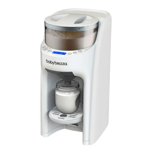 Baby Brezza Formula Pro Advanced Baby Formula Dispenser, White on White