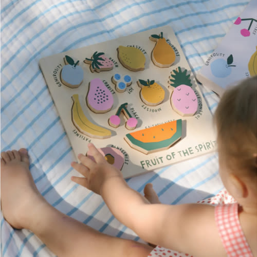 Fruit Of The Spirit Wooden Puzzle