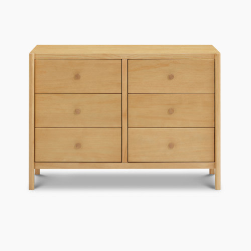 daVinci Birdie 6-Drawer Dresser - Honey