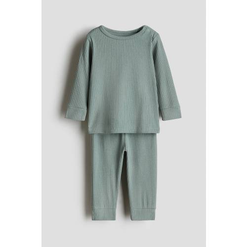 RIBBED COTTON SET