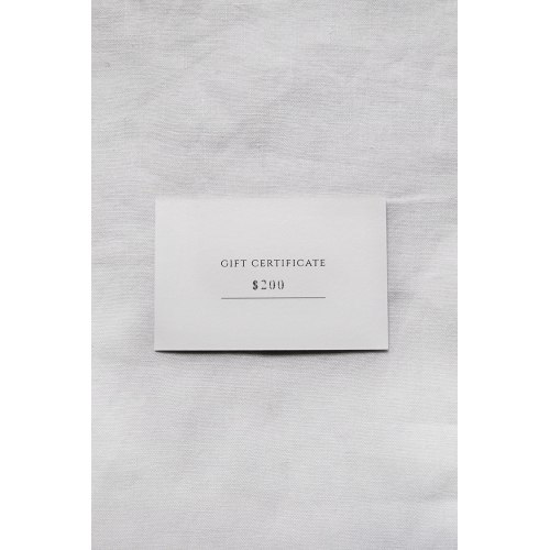 Gift Certificate