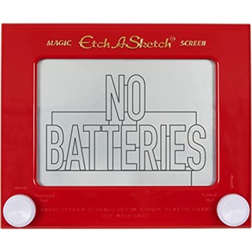 Etch A Sketch, Classic Red Drawing Toy with Magic Screen, for Ages 3 and Up