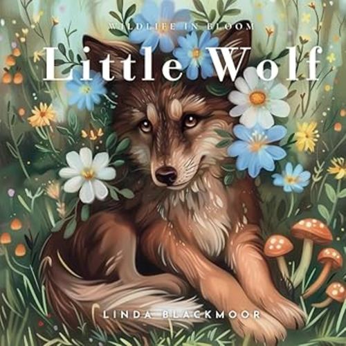 Little Wolf: Educational Children's Picture Book About Wolves Filled With Real Photos, Art, & Wolf Facts (Wildlife in Bloom)