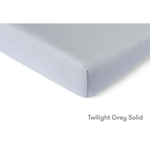 Breathable, Organic Cotton Sheets (2-pack) - Twilight Grey