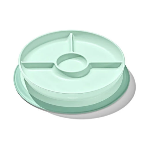 OXO Stick & Stay Suction Divided Plate