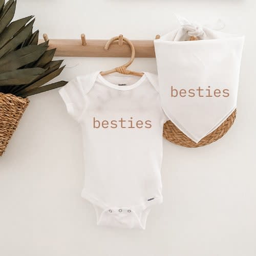 Besties matching (dog bandana size Large)