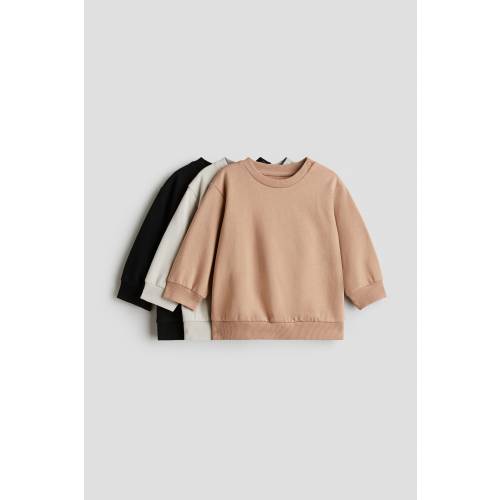 3-PACK COTTON SWEATSHIRTS