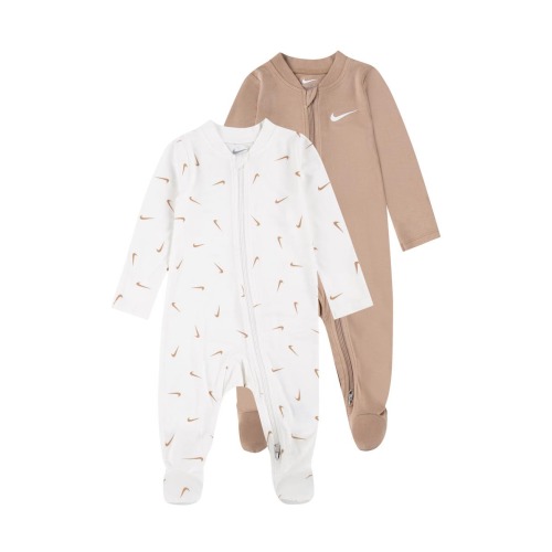Essential 2-Pack Zip Footies, 0-3M