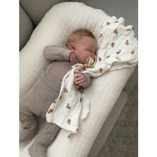 Muslin Burp cloth/Lovey
