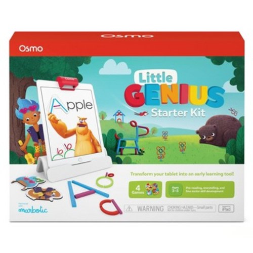 Osmo - New Little Genius Starter Kit for iPad - Ages 3-5