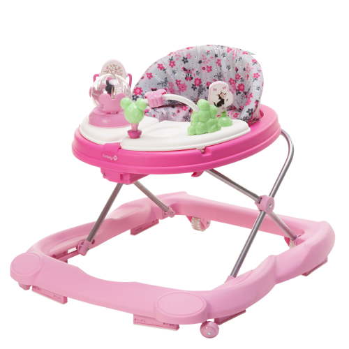 Disney Baby Music & Lights Walker with Activity Tray, Minnie Garden Delight