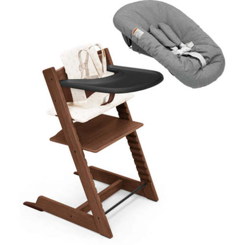 Stokke Tripp Trapp High Chair² with Cushion, Tray and Newborn Set – Nesting House
